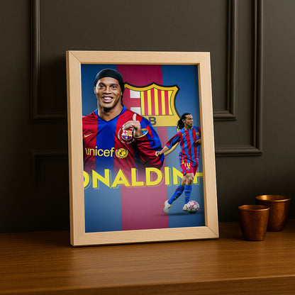 Cadre photo de Ronaldinho