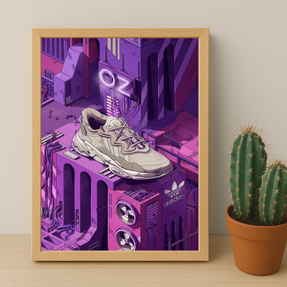 Cadre photo Adidas - Purple
