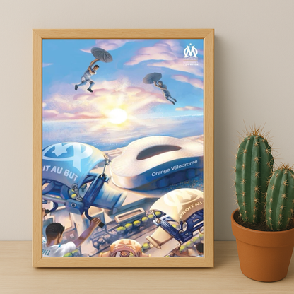 Olympique de Marseille - Poster