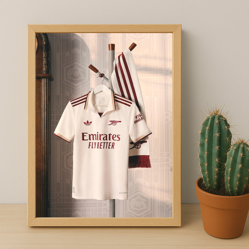 Cadre photo - Maillot Arsenal 25-26