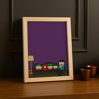 Cadre Photo South Park - Family