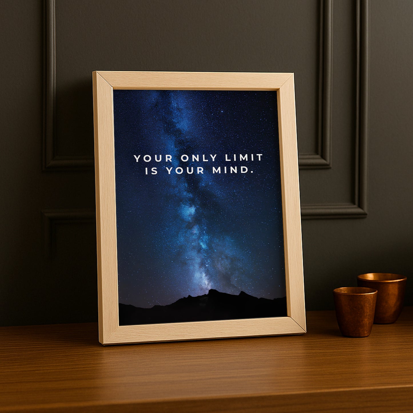 Cadre photo Motivation - Your Only Limit Is Your Mind