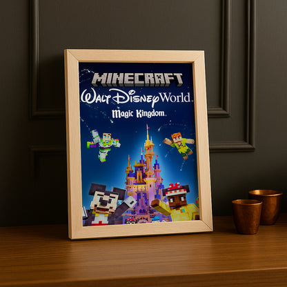 Cadre photo Minecraft - Walt Disney
