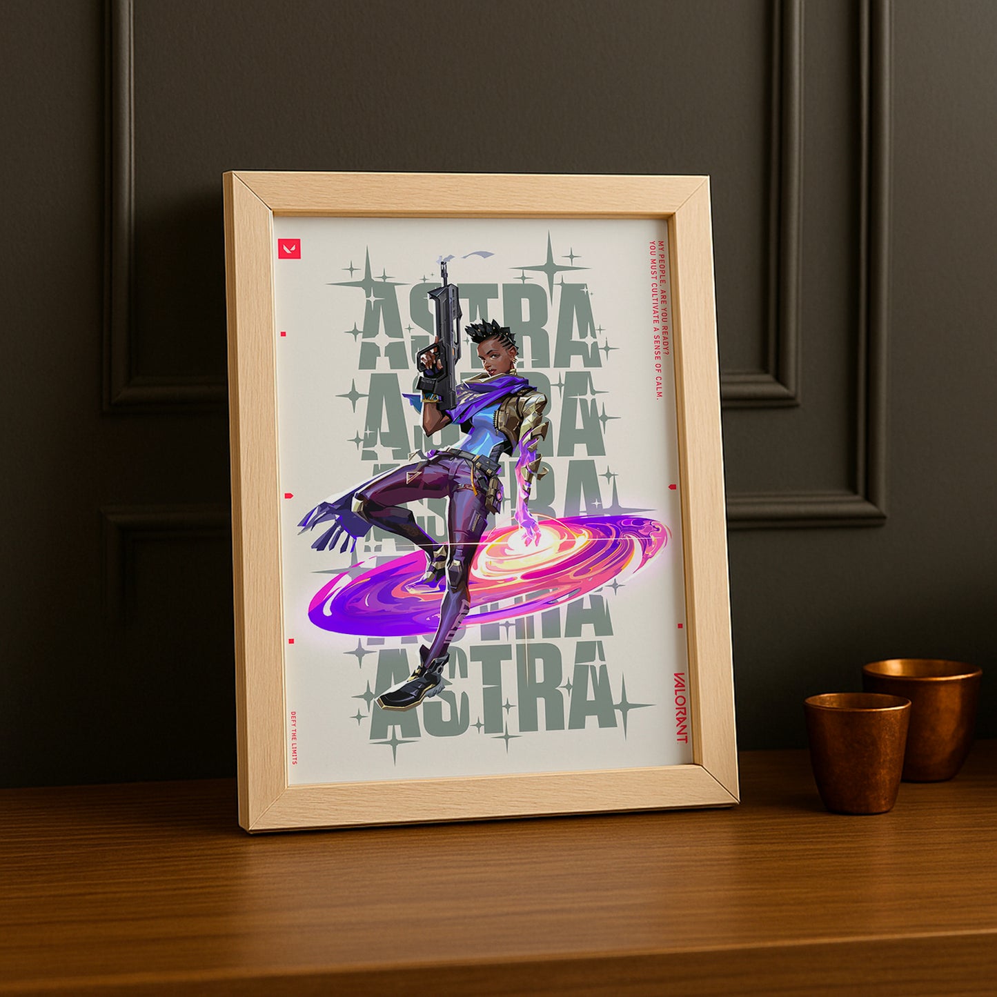 Cadre Photo Valorant - Astra