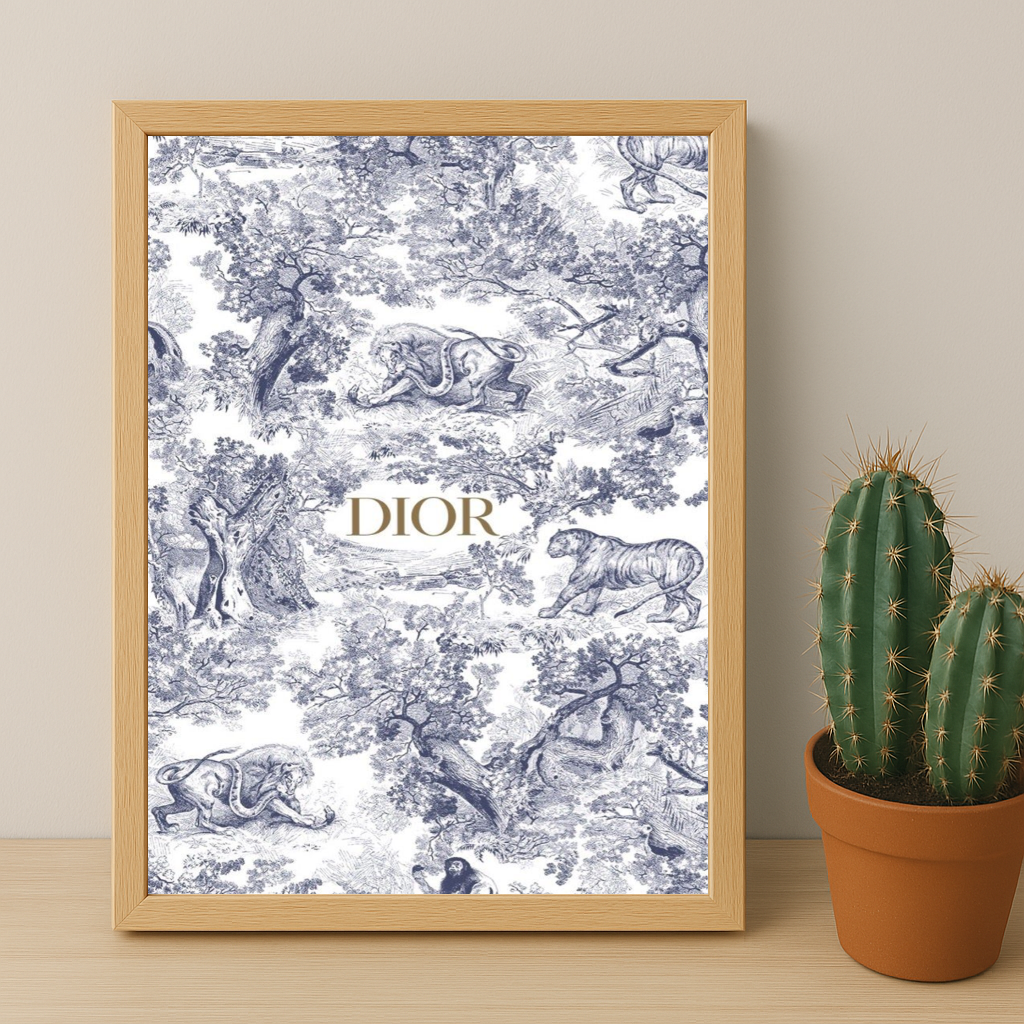 Cadre photo Dior Tapisserie