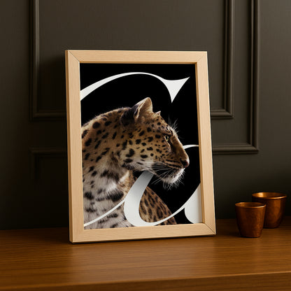 Cadre photo Cartier - "C" Panthère