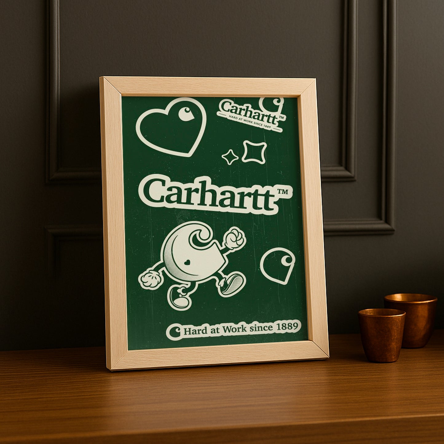 Poster Carhartt – Hard at work