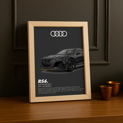 Cadre photo Audi RS6