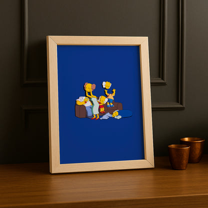 Poster Kaws Les Simpsons