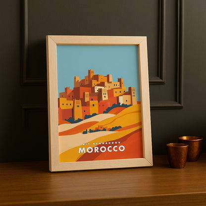 Ait Benhaddou Maroc - Poster