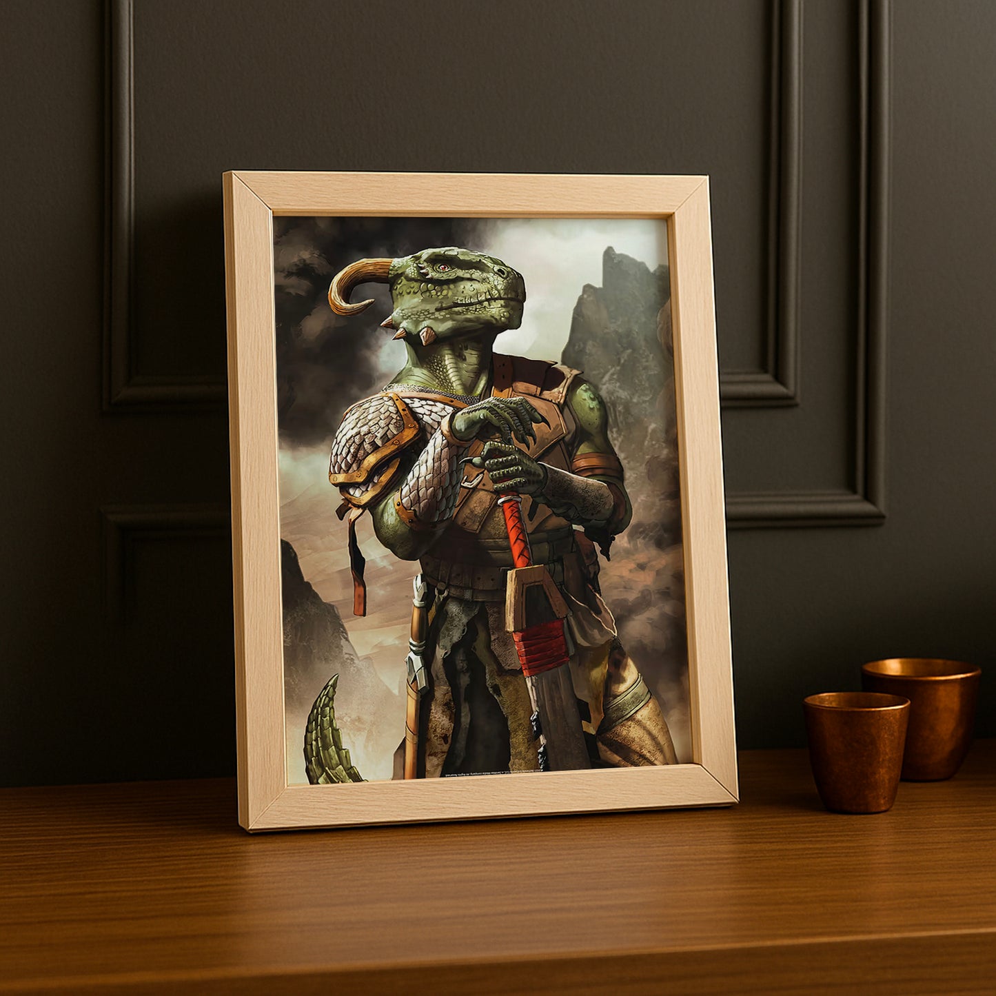 Cadre Photo Skyrim - Argonian