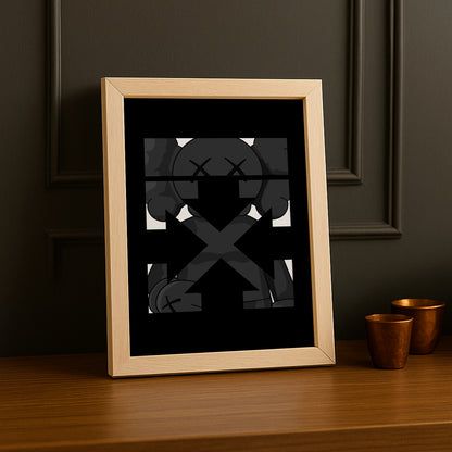 Cadre photo Off-White Kaws