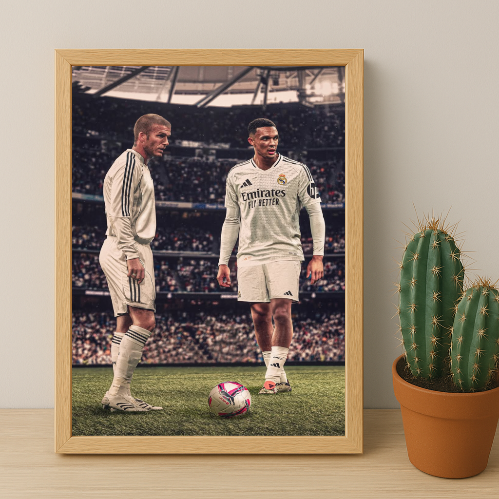 Cadre Photo Trent Alexander-Arnold Real Madrid – Affiche HD Encadrée Papier Premium