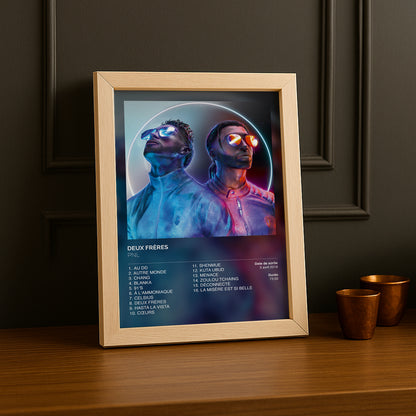 Cadre photo Album Deux frères PNL