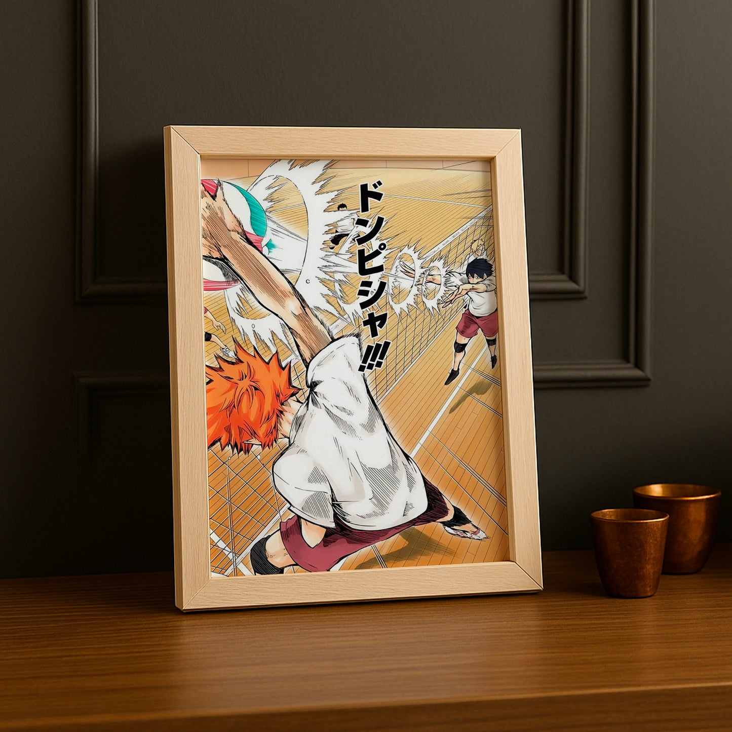Cadre photo Volley-Ball - Hinata Spike Haikyu