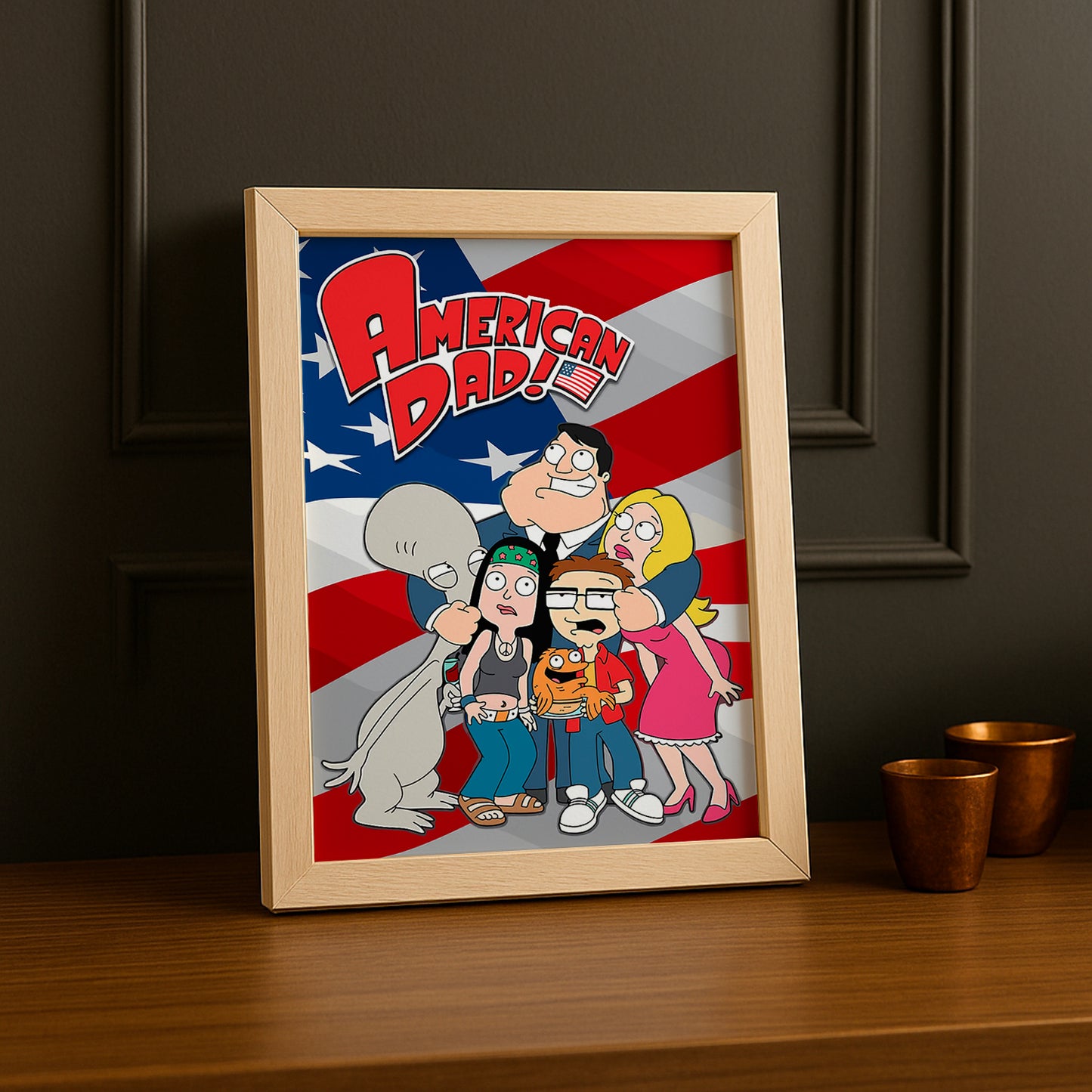 Cadre Photo American Dad - Affiche