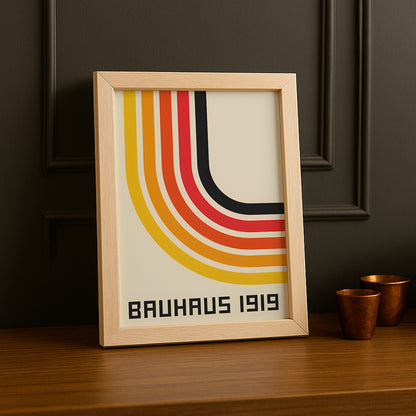 Cadre photo Bauhaus 1919