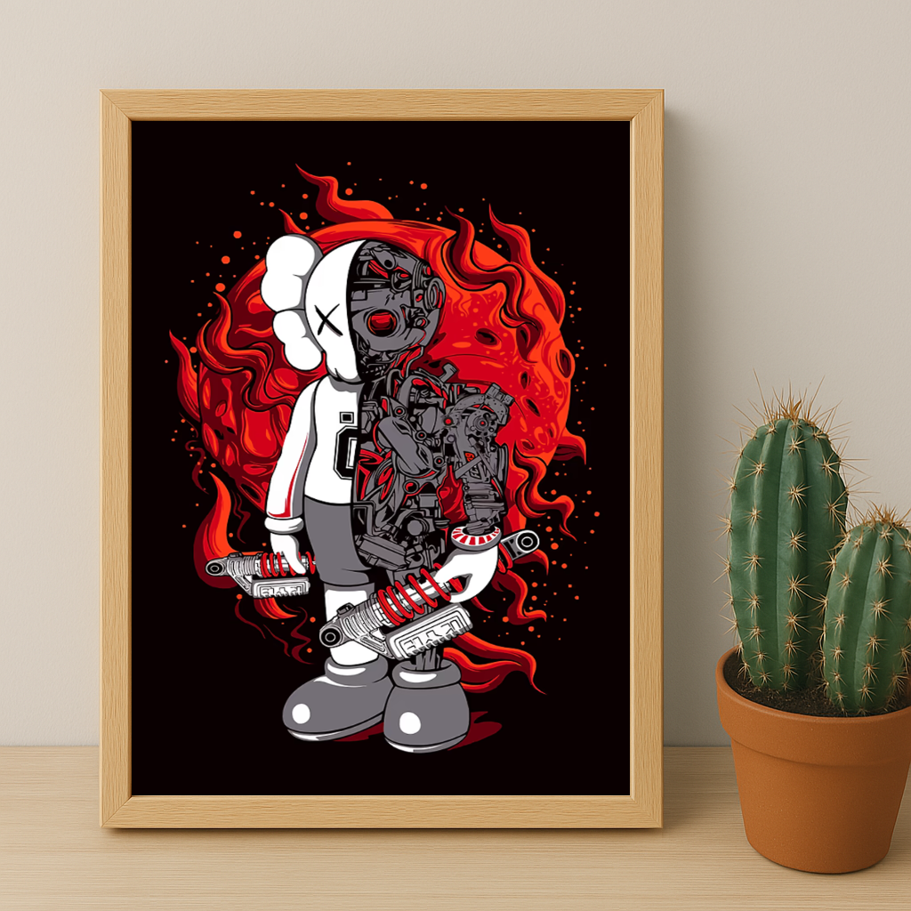Poster Kaws - Companion Killer