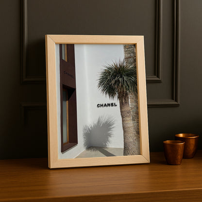 Cadre photo Chanel - Devanture de magasin