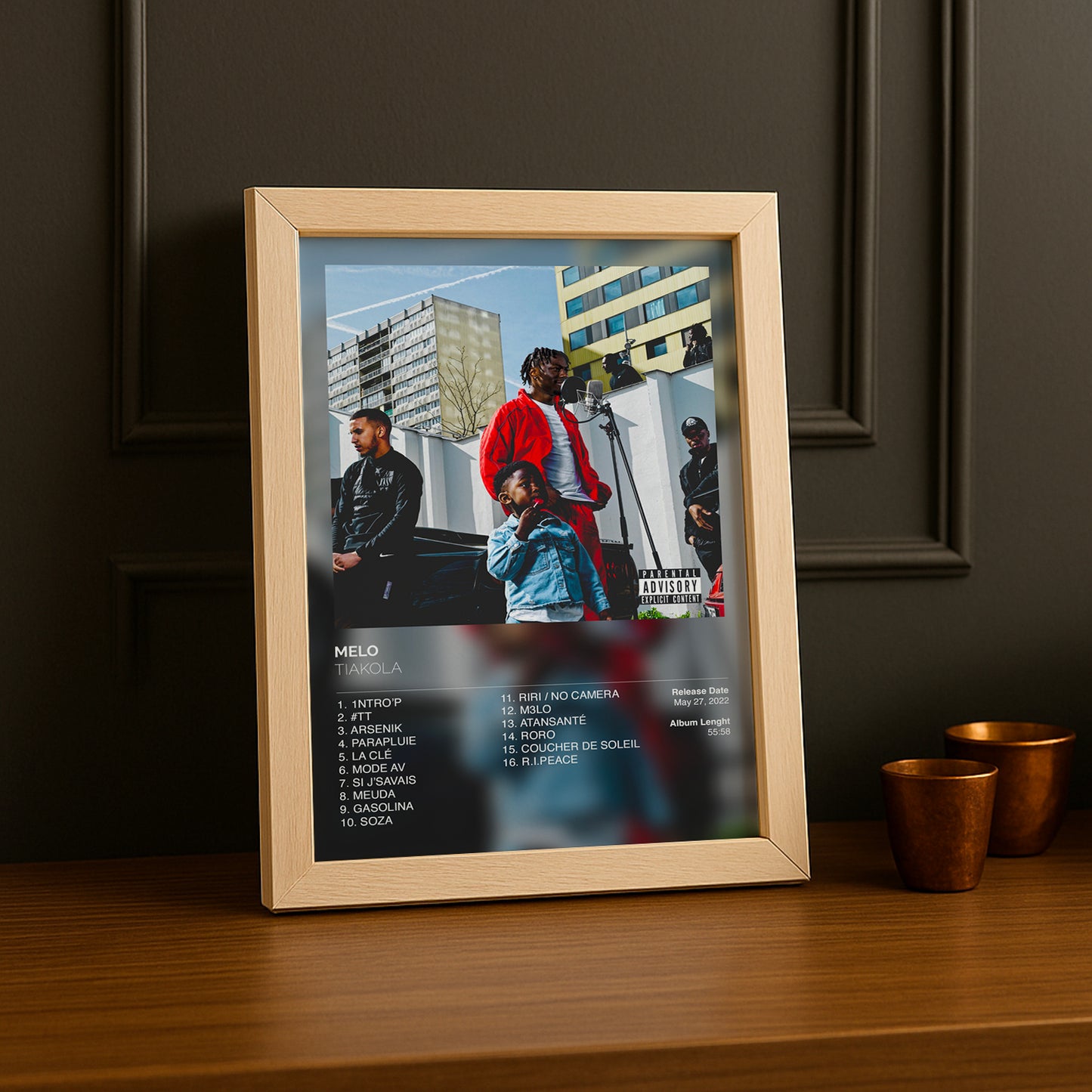 Cadre photo Album Melo de Tiakola