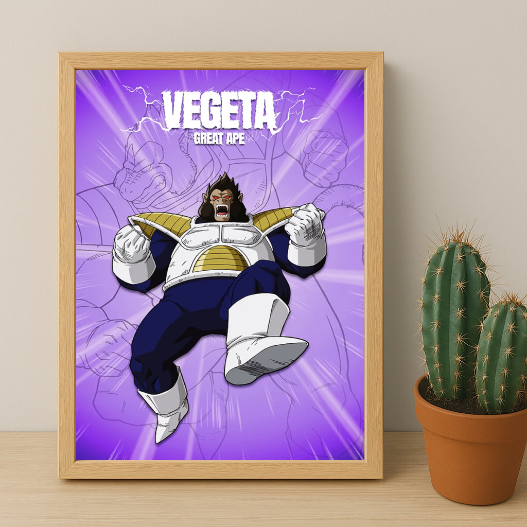 Poster Dragon Ball Z - Vegeta Great Ape