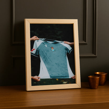 Cadre photo - Maillot Real Sociedad 25-26