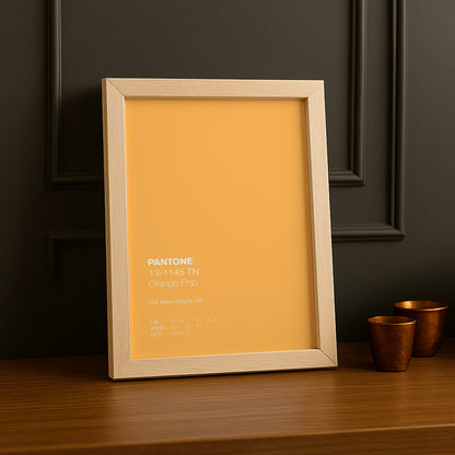 Cadre Photo Pantone - Orange Pop