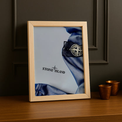 Cadre photo Stone Island bleu