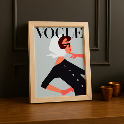 Cadre photo Vogue - Foulard