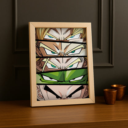 Poster Dragon Ball Z - Eyes Heroes