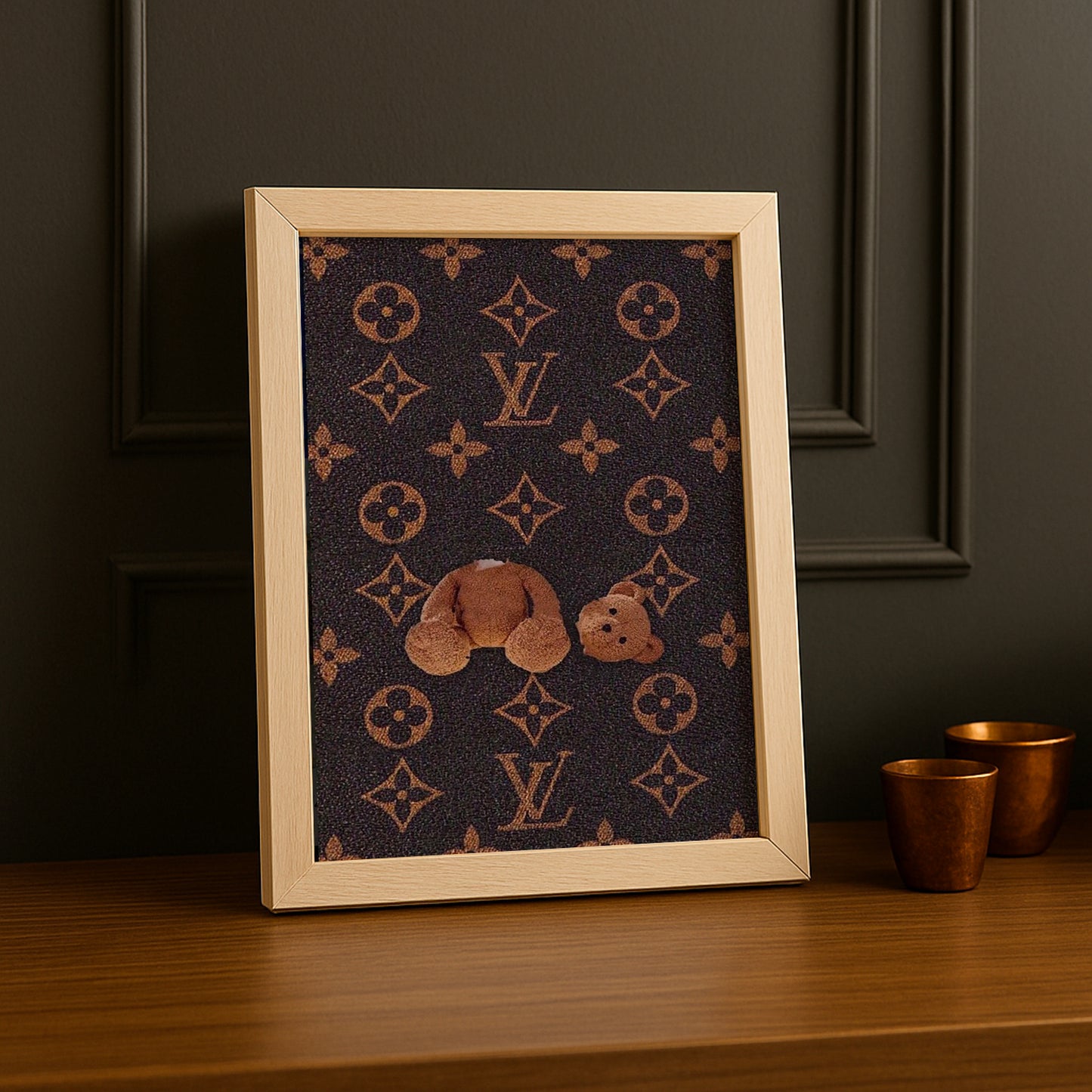 Cadre photo Louis Vuitton Ourson