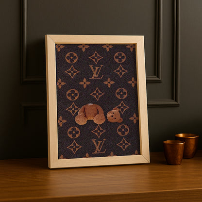 Cadre photo Louis Vuitton Ourson