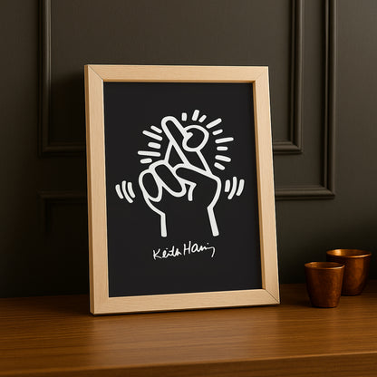 Cadre photo Keith Haring