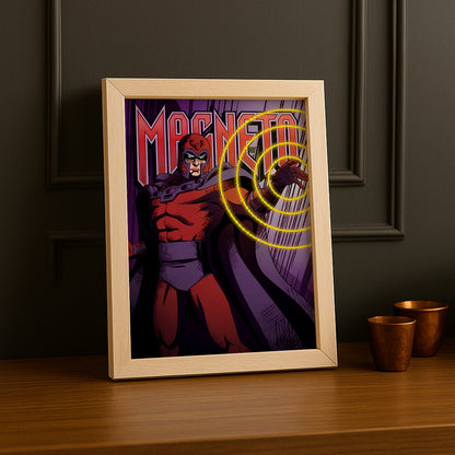 Cadre photo Magneto Marvel