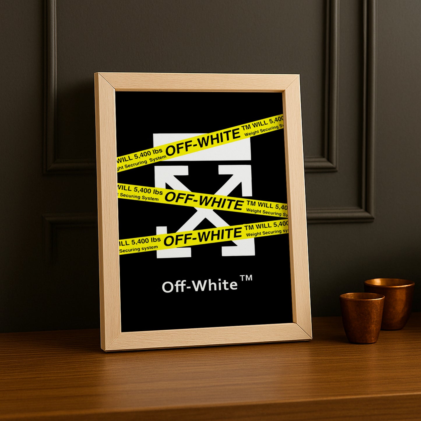 Cadre photo Off-White Illustration