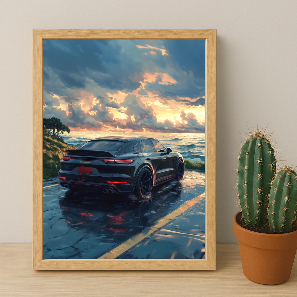 Porsche Cayenne - Poster