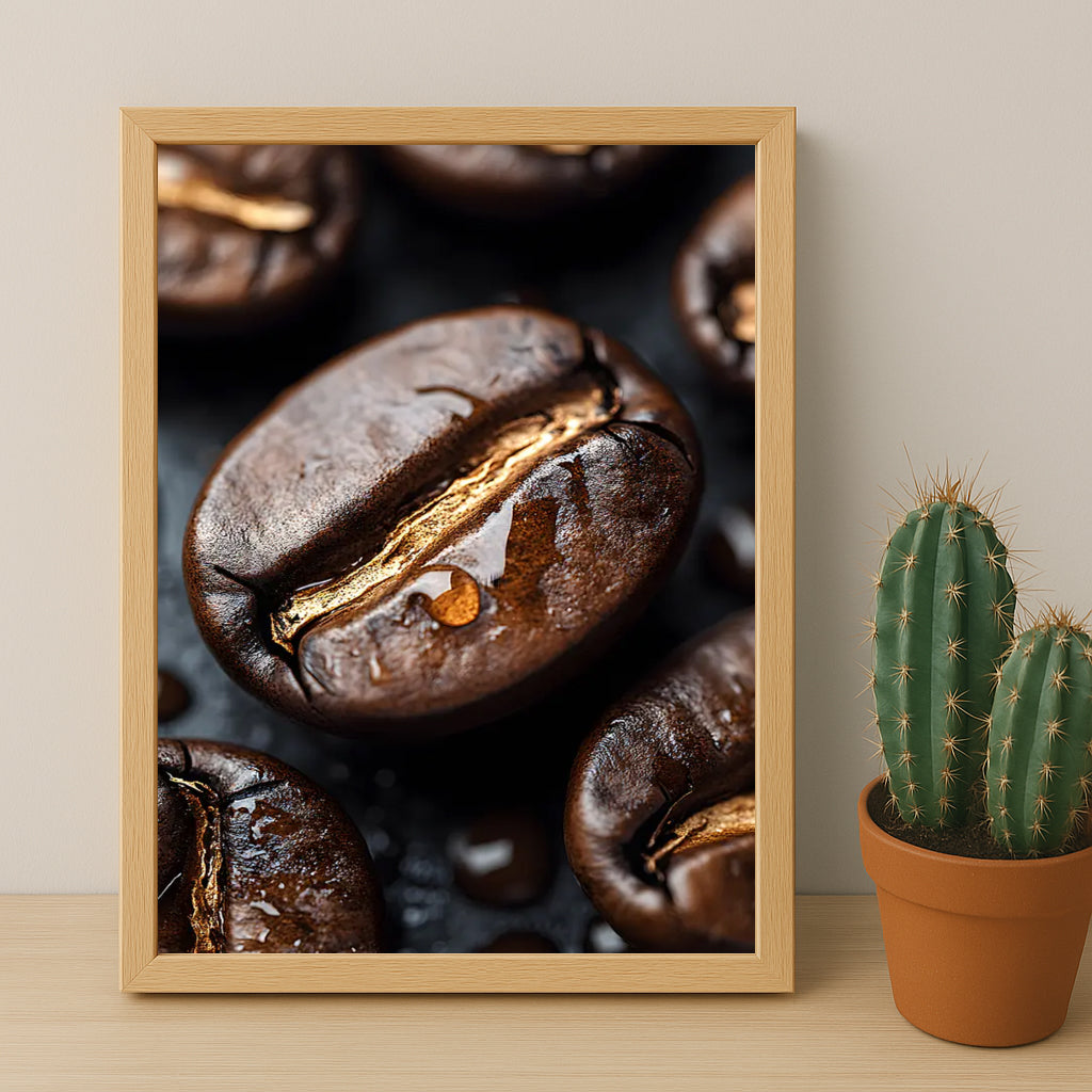 Cadre photo Coffee Lover - Graine de café