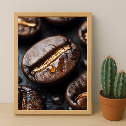 Cadre photo Coffee Lover - Graine de café