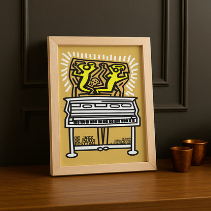 Cadre photo Keith Haring