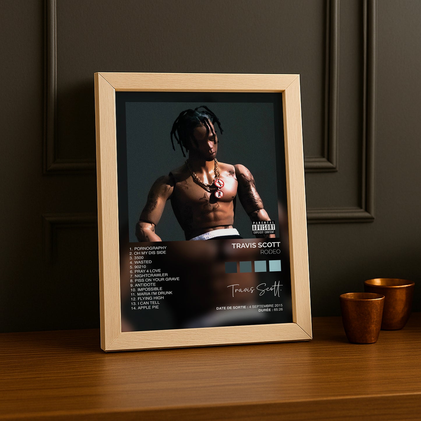 Poster Travis Scott - Album Rodeo