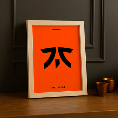 Cadre Photo Fnatic - Orange