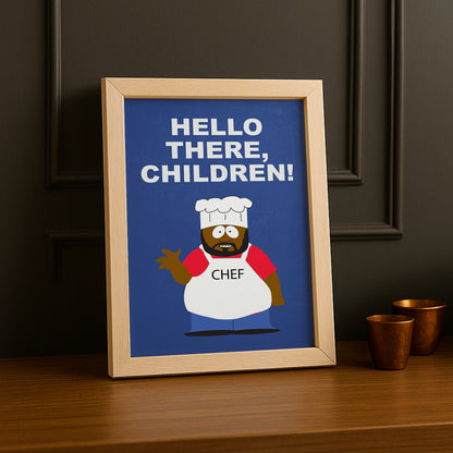 Cadre Photo South Park - Chef Hello There