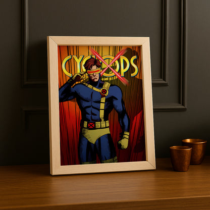 Cadre photo Cyclops Marvel