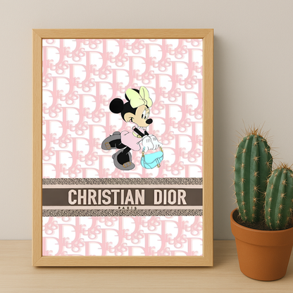 Cadre photo Dior Mickey