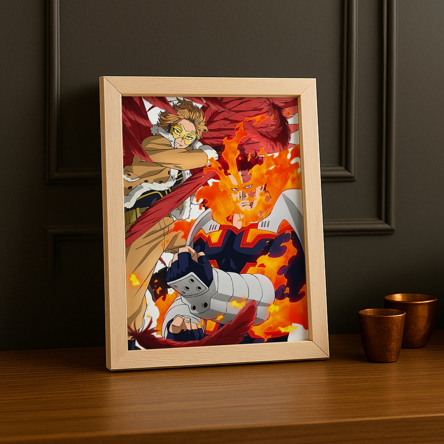 Cadre Photo My Hero Academia - Enji Todoroki