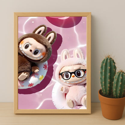 Poster Labubu - Summer Chill
