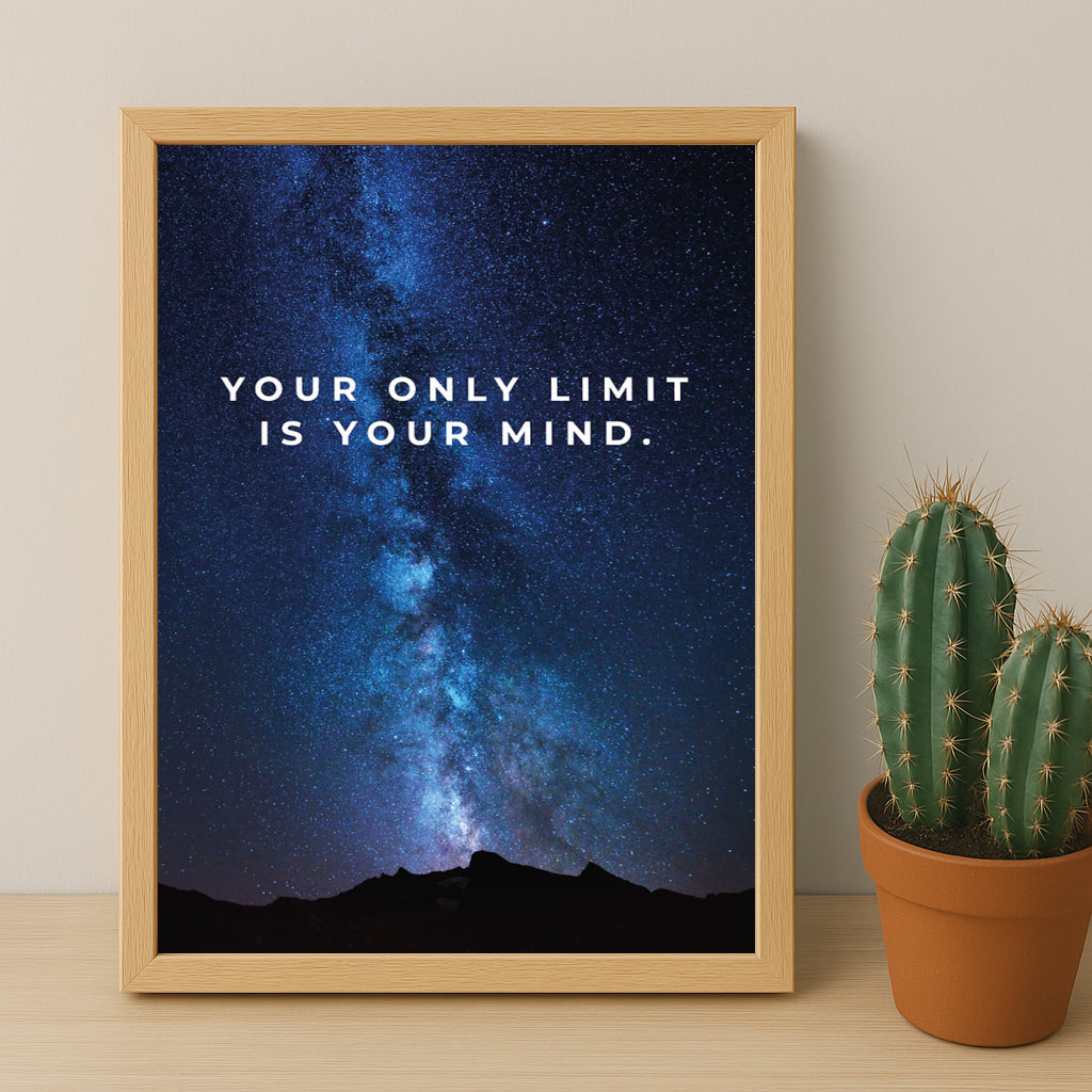 Cadre photo Motivation - Your Only Limit Is Your Mind