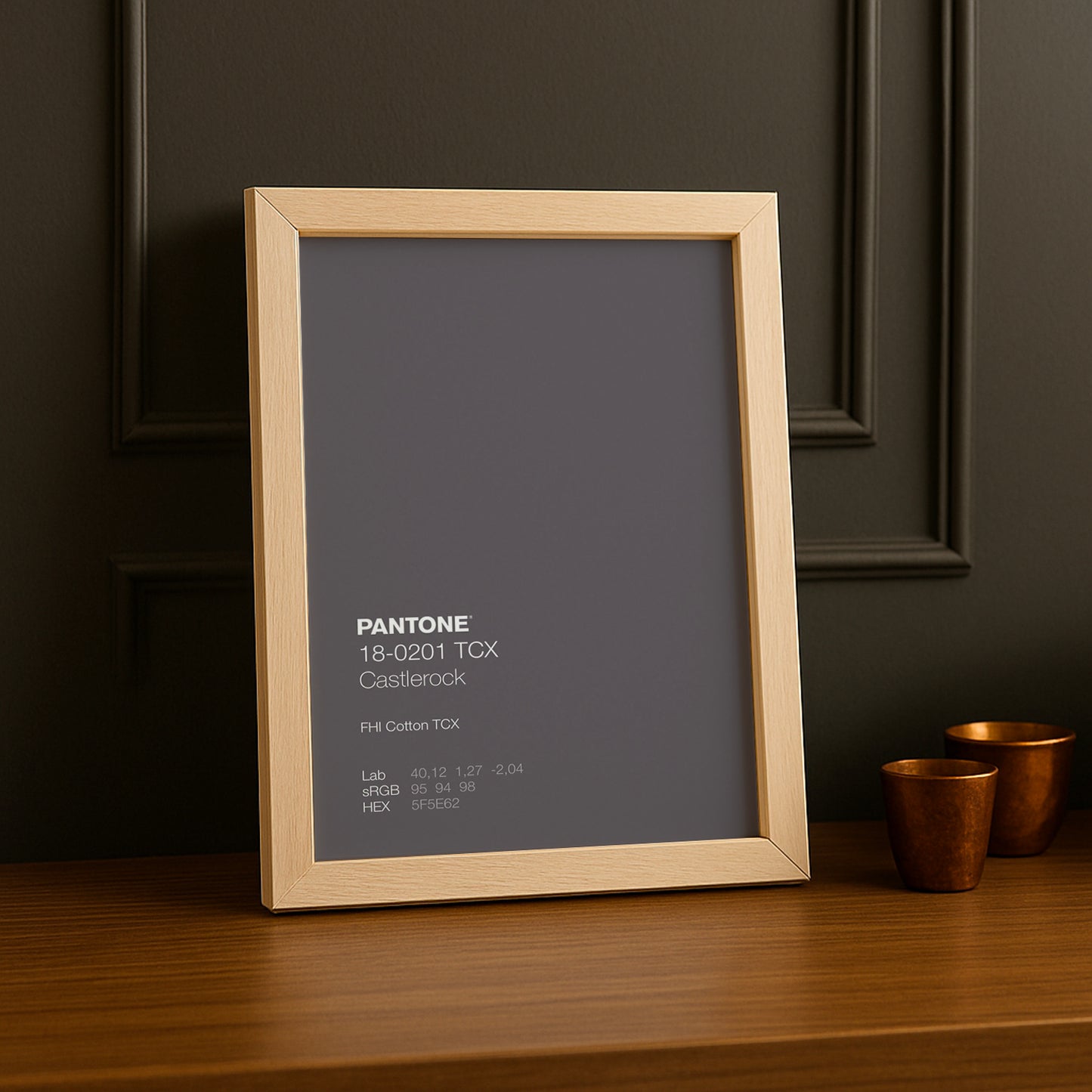 Cadre Photo Pantone - Castlerock