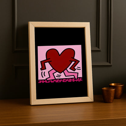 Cadre photo Keith Haring