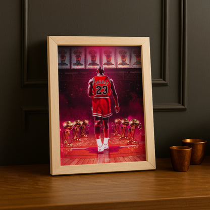 Cadre photo de Michael Jordan Basketball